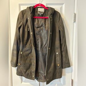 Kensie Women's Dark Green Utility Jacket